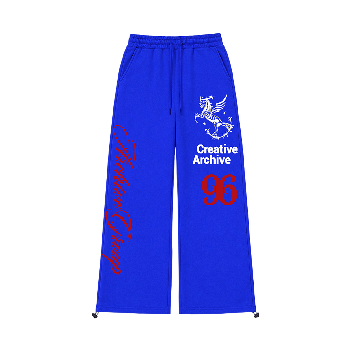 26FV007 Venhit VH CIRCLE Sweatpants Blue