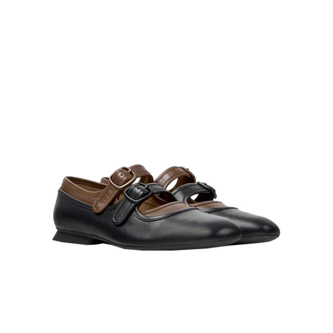 캠퍼 여성 카시미라 플랫슈즈 블랙(Camper Woman Casi Myra Flat Black) - 2