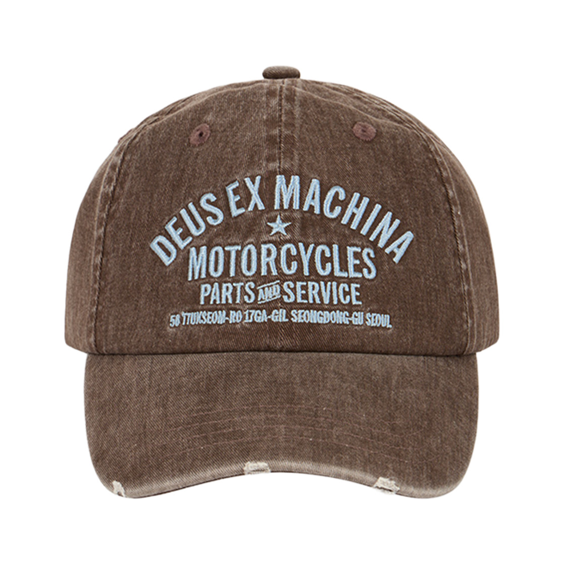 [6% 적립] 데우스 엑스 마키나 다이드 서울 오리지널 어드레스 캡 브라운([6% 적립] Deus Ex Machina Dyed Seoul Original Address Cap Brown) - 2