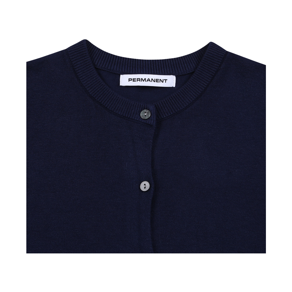 퍼머넌트 아카이브 에어 플렉스 라운드 가디건 네이비(Permanent Archive Air Flex Round Cardigan Navy) - 3