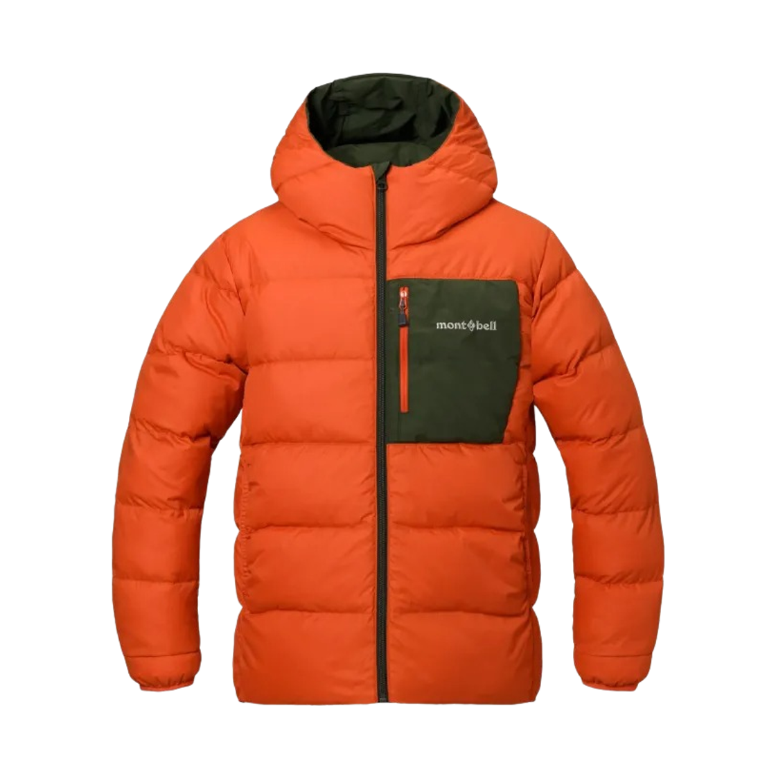 (키즈) 몽벨 다운 파이버 콜로라도 파카 다크 그린((Kids) Montbell Down Fiber Colorado Parka Dark Green) - 2