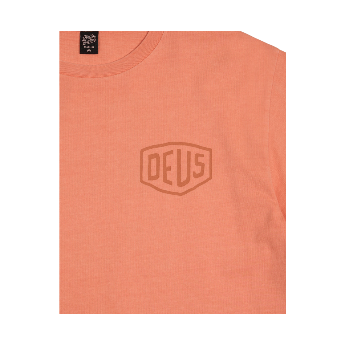 [6% 적립] 데우스 엑스 마키나 다이드 서울 컬리지 어드레스 티셔츠 오렌지([6% 적립] Deus Ex Machina Dyed Seoul College Address Tee Orange) - 4