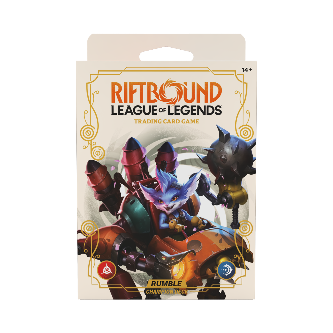 - Riftbound Spiritforged Champion Deck Rumble Box (English Ver.)