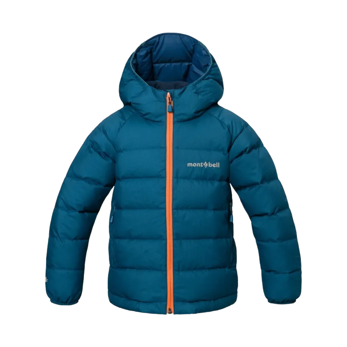1101744 (Kids) Montbell Drytec Down Fiber Parka Blue Green