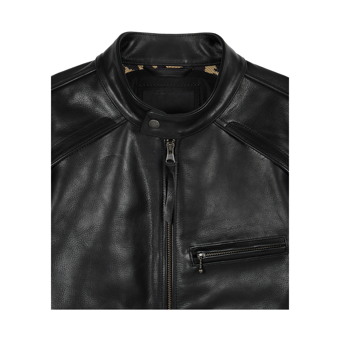 [6% 적립] 데우스 엑스 마키나 알엠씨 모터사이클 레더 재킷 #2 블랙([6% 적립] Deus Ex Machina RMC Motorcycle Leather Jakcet #2 Black) - 3