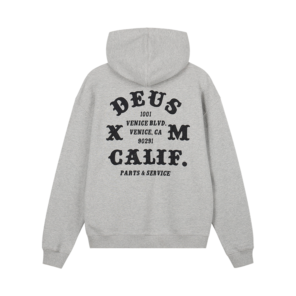 D263UZH230093 [6% 적립] Deus Ex Machina Quick Strike Zip Hoodie M/Grey