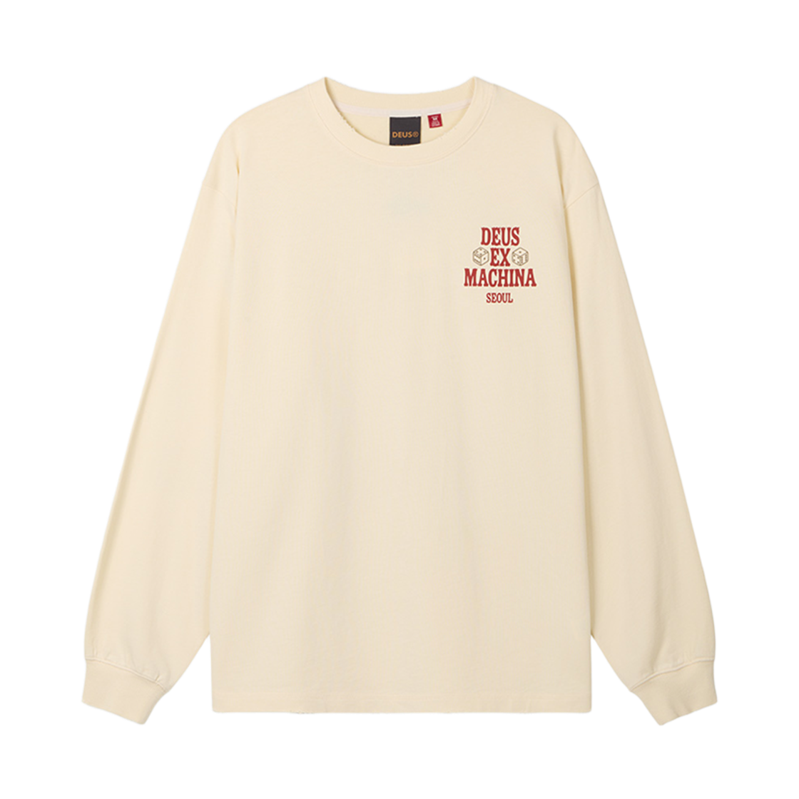 [6% 적립] 데우스 엑스 마키나 서울 세라믹 롱슬리브 티셔츠 아이보리([6% 적립] Deus Ex Machina Seoul Ceramic Ls Tee Ivory) - 2