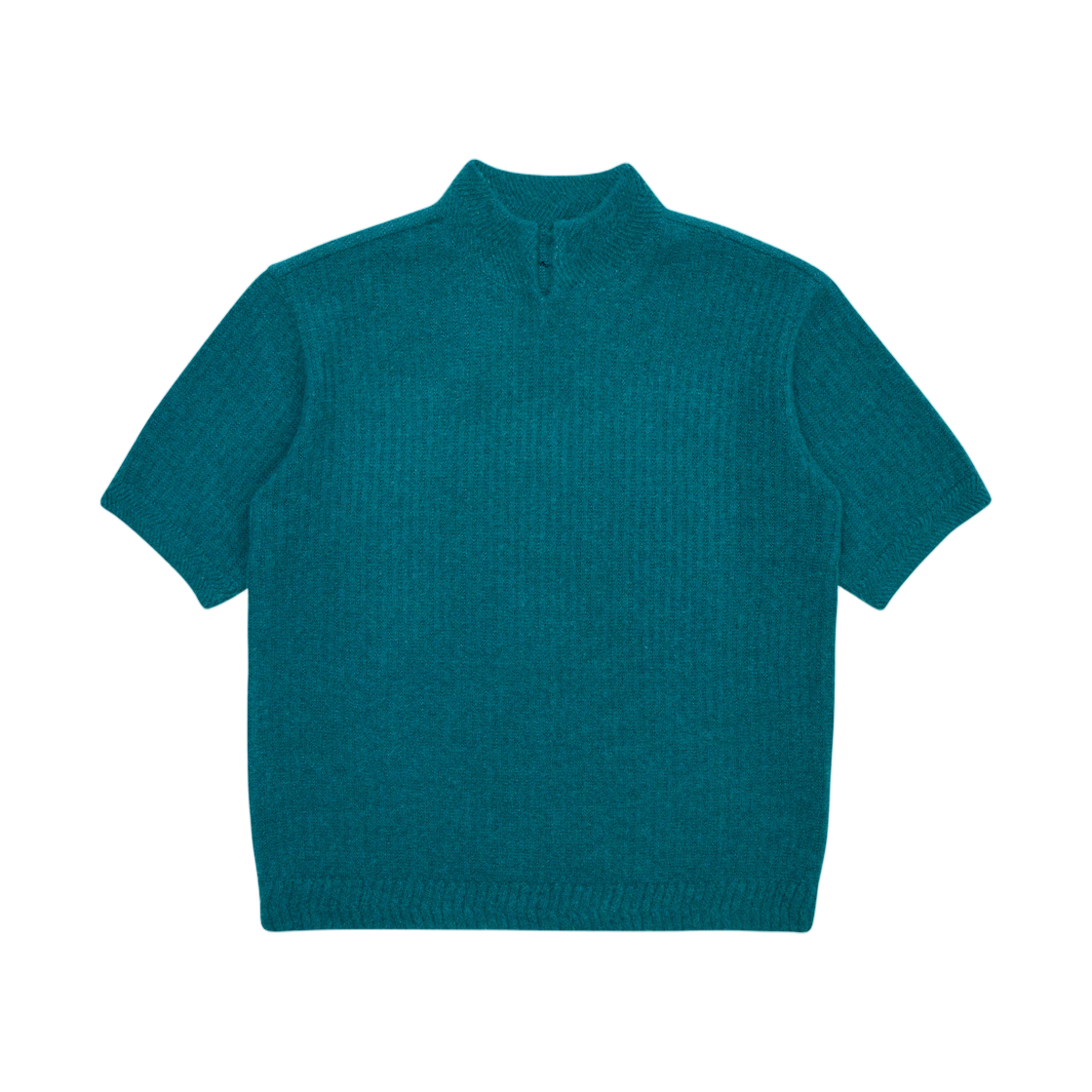 BP01FWKT0501TQ Ader Error Half Sleeve Knit Product. 37 Turquoise
