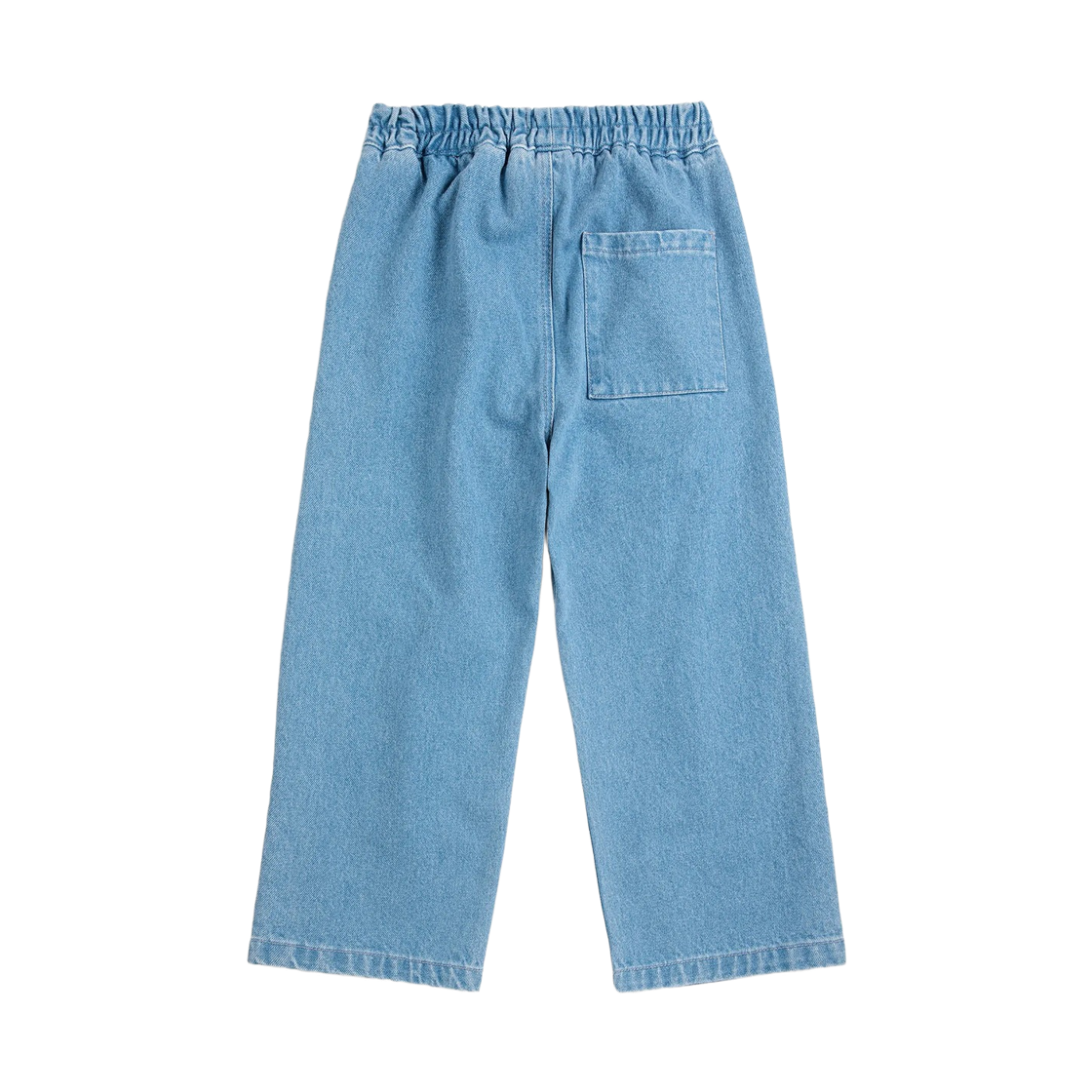 (키즈) 보보쇼즈 엠보스드 데님 팬츠 블루((Kids) Bobo Choses Embossed Denim Pants Blue) - 2