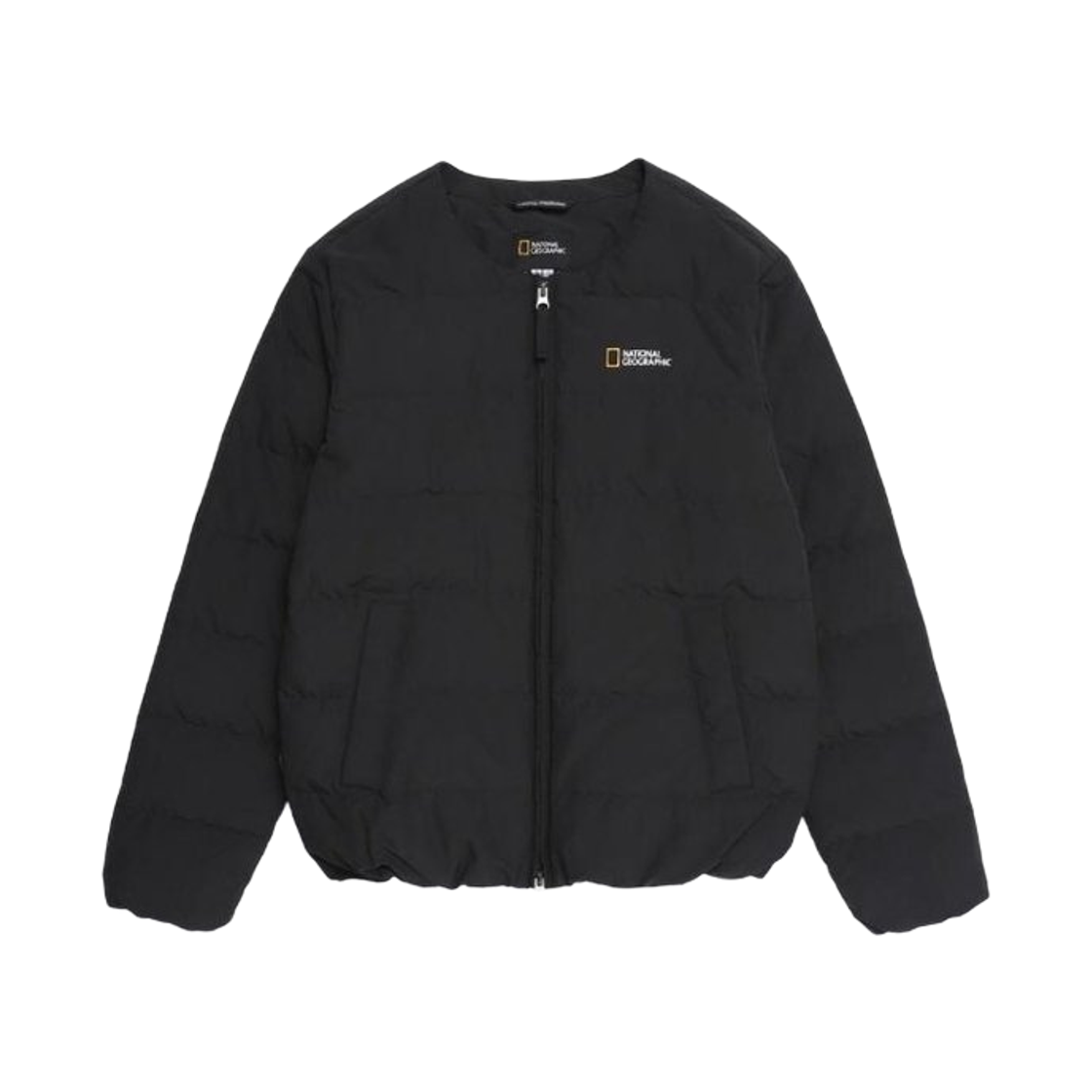 내셔널 지오그래픽 헤론 U넥 경량 구스 다운 점퍼 블랙(National Geographic Heron U-Neck Lightweight Goose Down Jumper Black) - 1