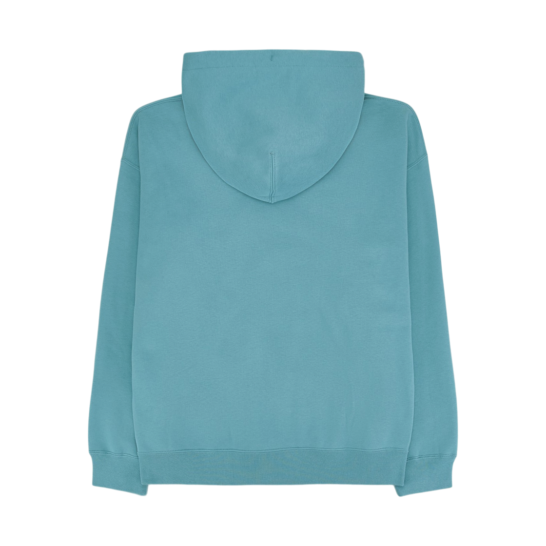 나이키 솔로 스우시 플리스 풀오버 후드 데님 터콰이즈 화이트 - 아시아(Nike Solo Swoosh Fleece Pullover Hoodie Denim Turquoise White - Asia) - 2