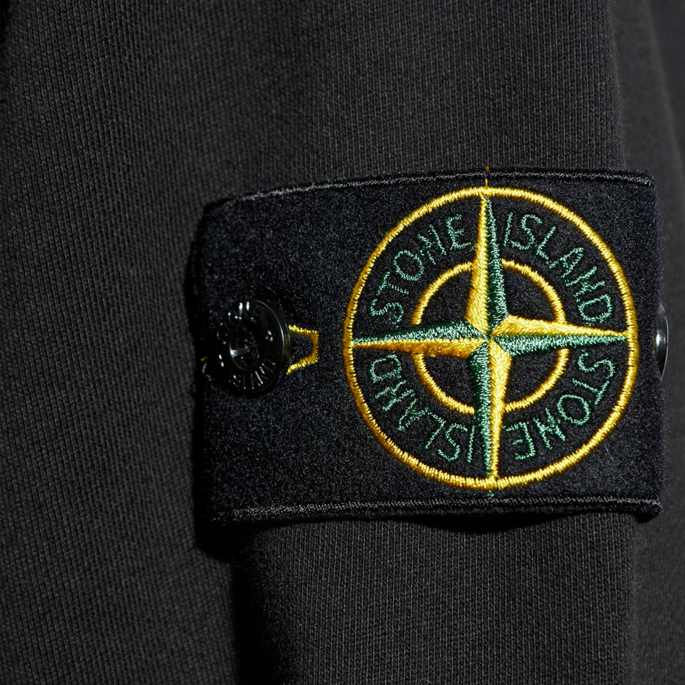 [20% 쿠폰] 스톤 아일랜드 패치 하프집업 맨투맨 블랙 - 26SS([20% 쿠폰] Stone Island Patch Half Zip Sweatshirt Black - 26SS) - 4