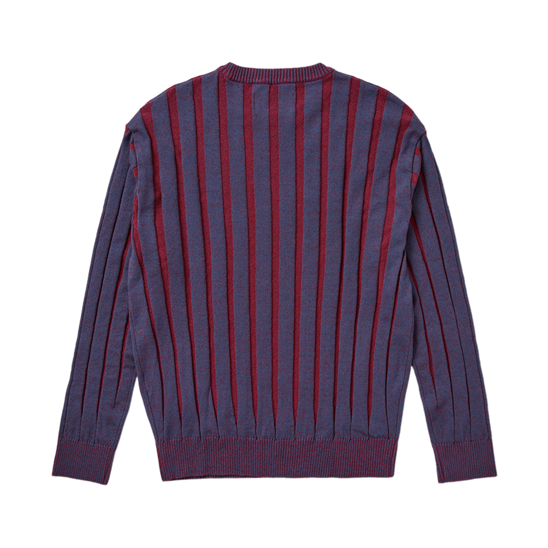 예스아이씨 스트라이프 니트 풀오버 네이비(YESEYESEE Stipe Knit Pullover Navy) - 2
