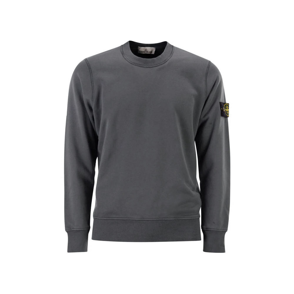 [20% 쿠폰] 스톤 아일랜드 맨투맨 블루그레이 - 26SS([20% 쿠폰] Stone Island Sweatshirt Blue Grey - 26SS) - 2