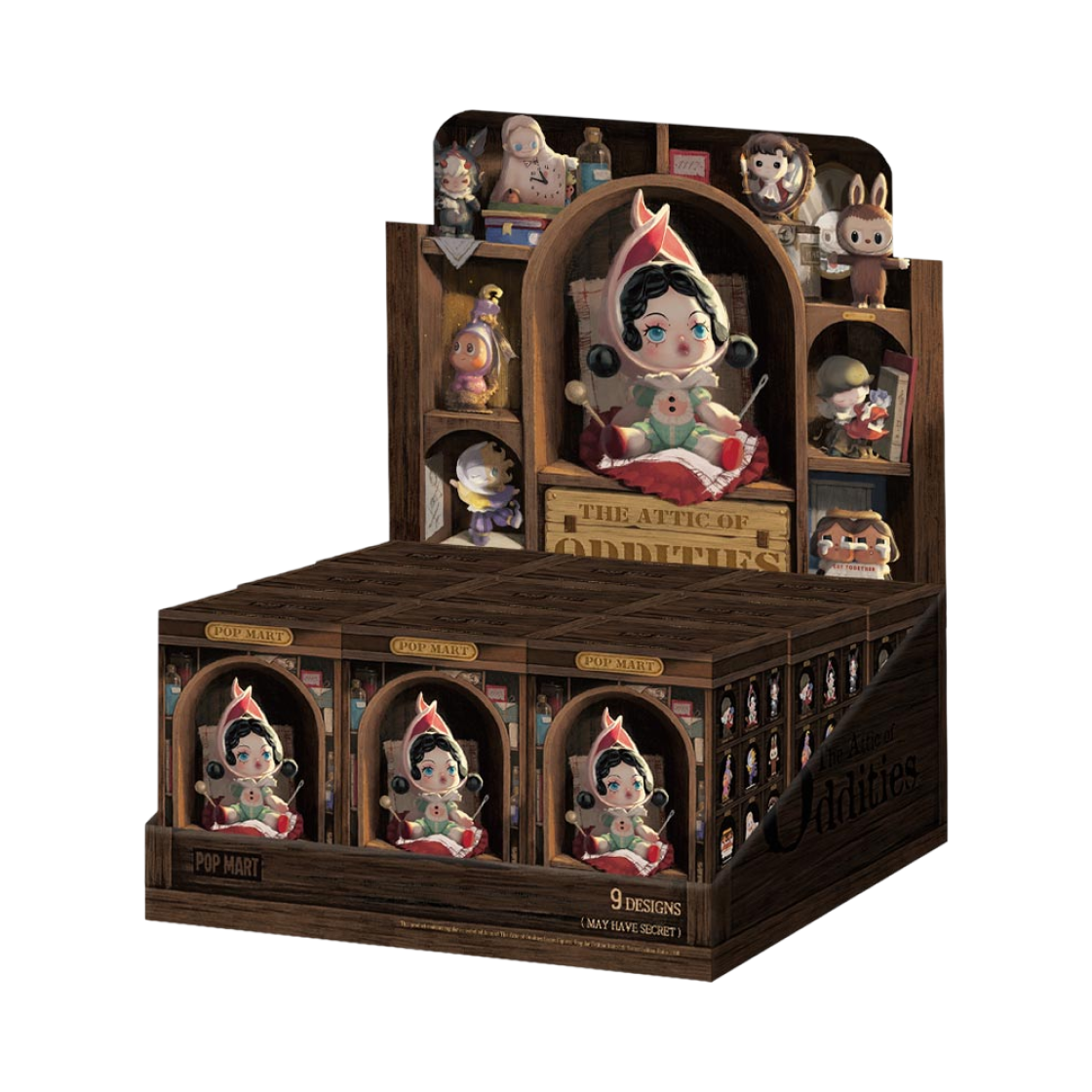 - Pop Mart The Attic of Oddities Series Figures Sealed Case (9 Blind Boxes)