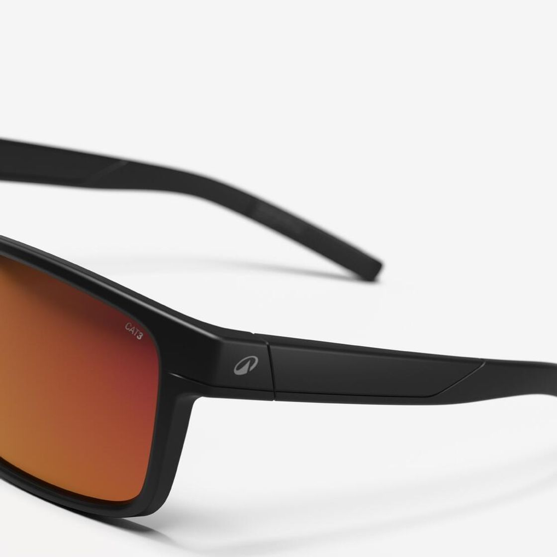 데카트론 스포츠 편광렌즈 스퀘어 선글라스 익스플로어 500 스모크 블랙(Decathlon Sports Polarized Square Sunglasses Explore 500 Smoke Black) - 9