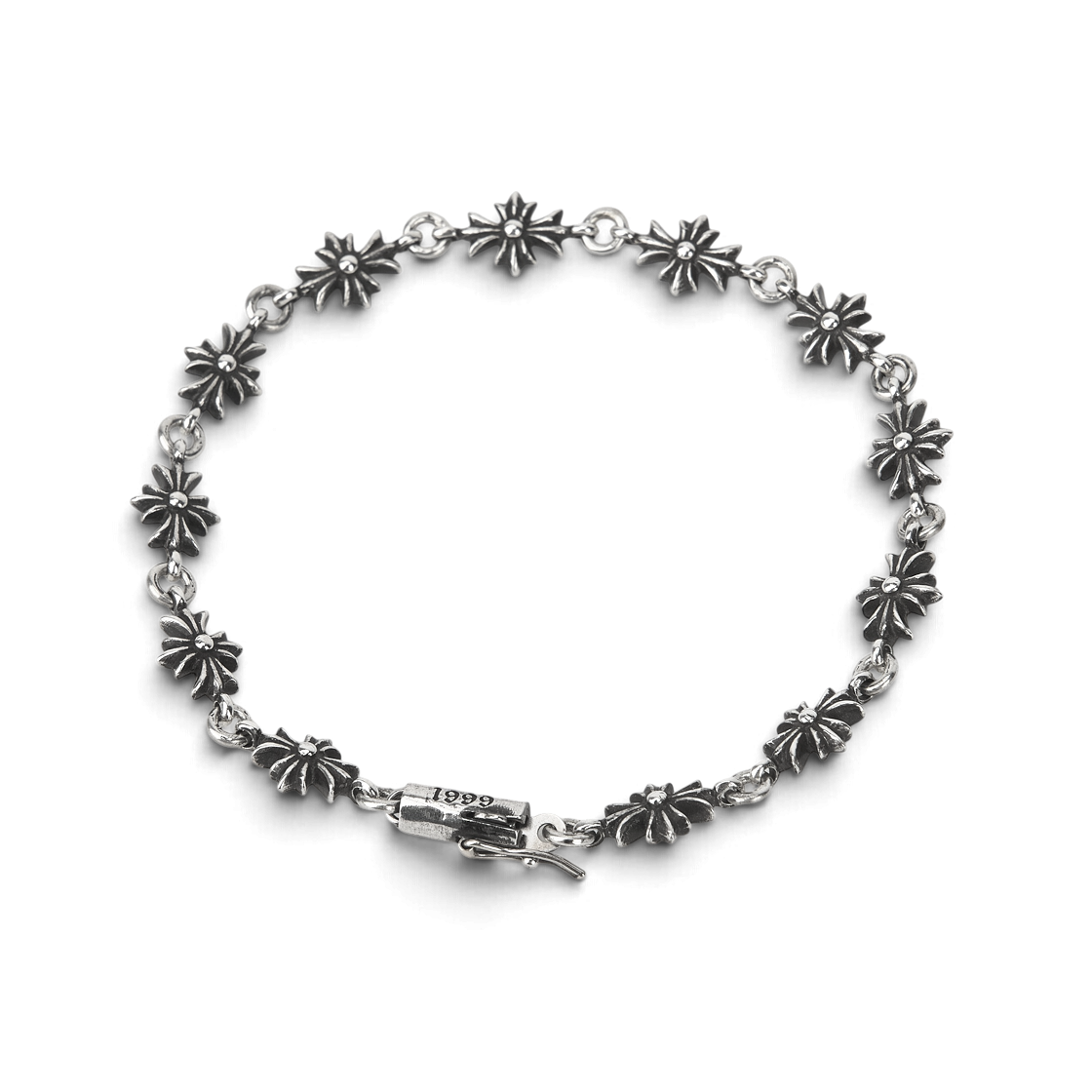 크롬하츠 타이니 E CH 플러스 브레이슬릿 실버(Chrome Hearts Tiny E CH Plus Bracelet Silver) - 2