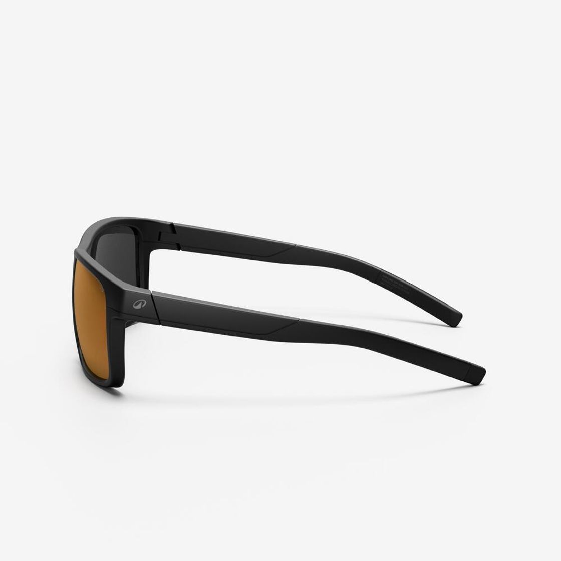 데카트론 스포츠 편광렌즈 스퀘어 선글라스 익스플로어 500 스모크 블랙(Decathlon Sports Polarized Square Sunglasses Explore 500 Smoke Black) - 3