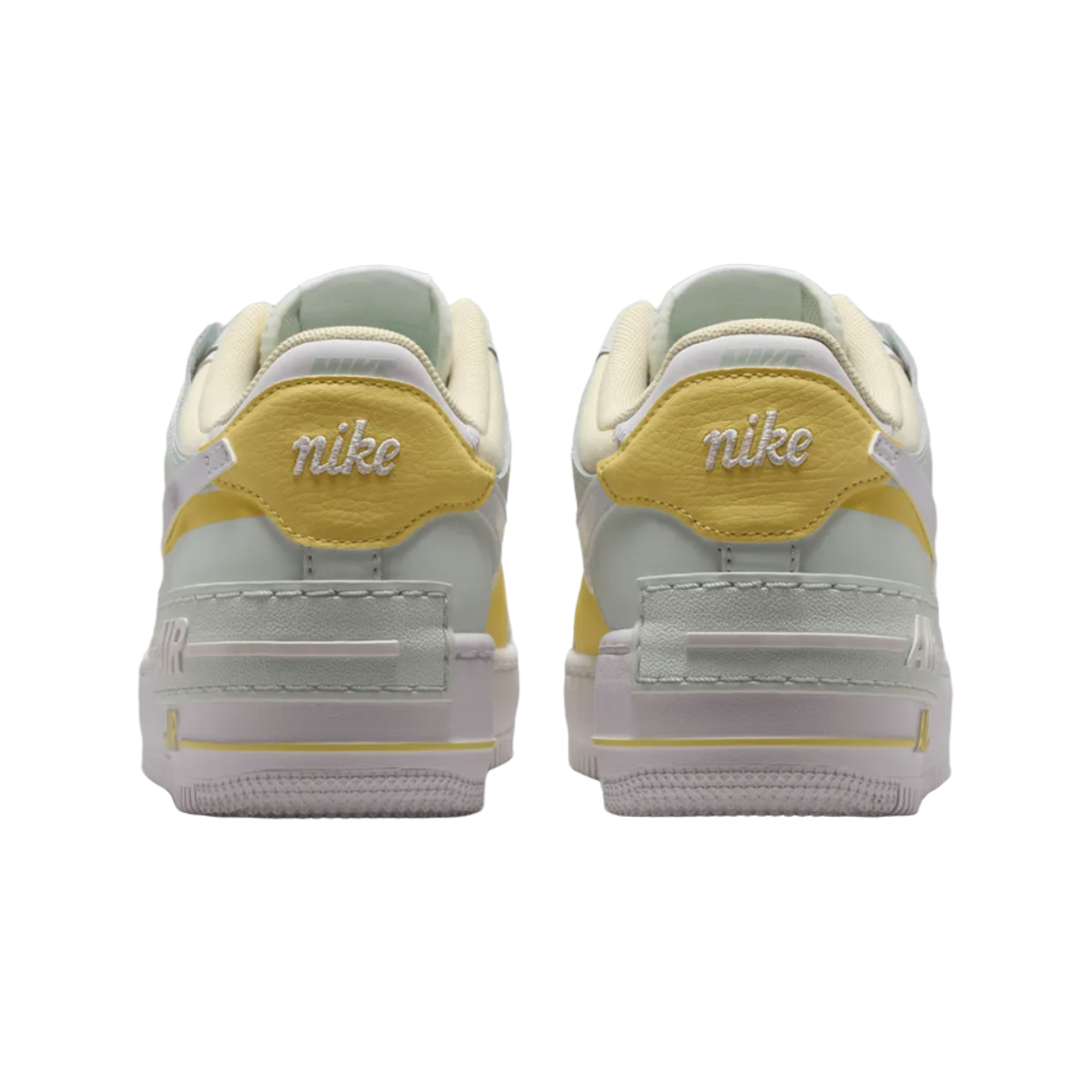 (W) 나이키 에어포스 1 로우 쉐도우 베얼리 그린 소프트 옐로우((W) Nike Air Force 1 Low Shadow Barely Green Soft Yellow) - 3