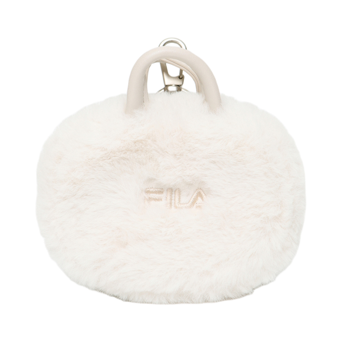 1100FS264EQ01X001175 [5% 적립] FILA Fur Keyring Ivory