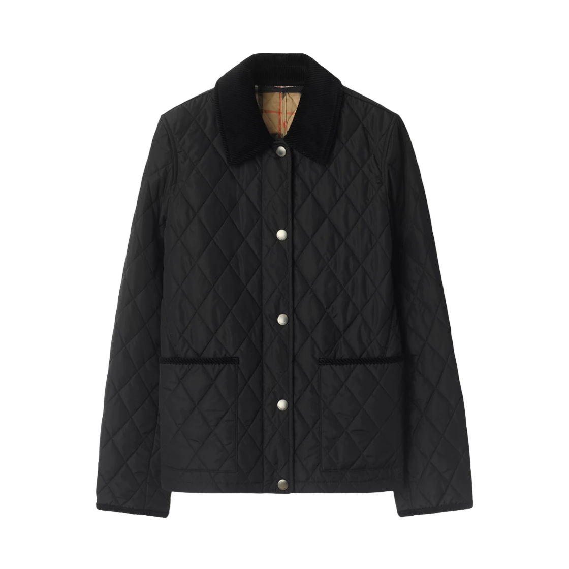 [20% 쿠폰] (W) 버버리 퀼팅 나일론 자켓 블랙 샌드([20% 쿠폰] (W) Burberry Quilting Nylon Jacket Black Sand)