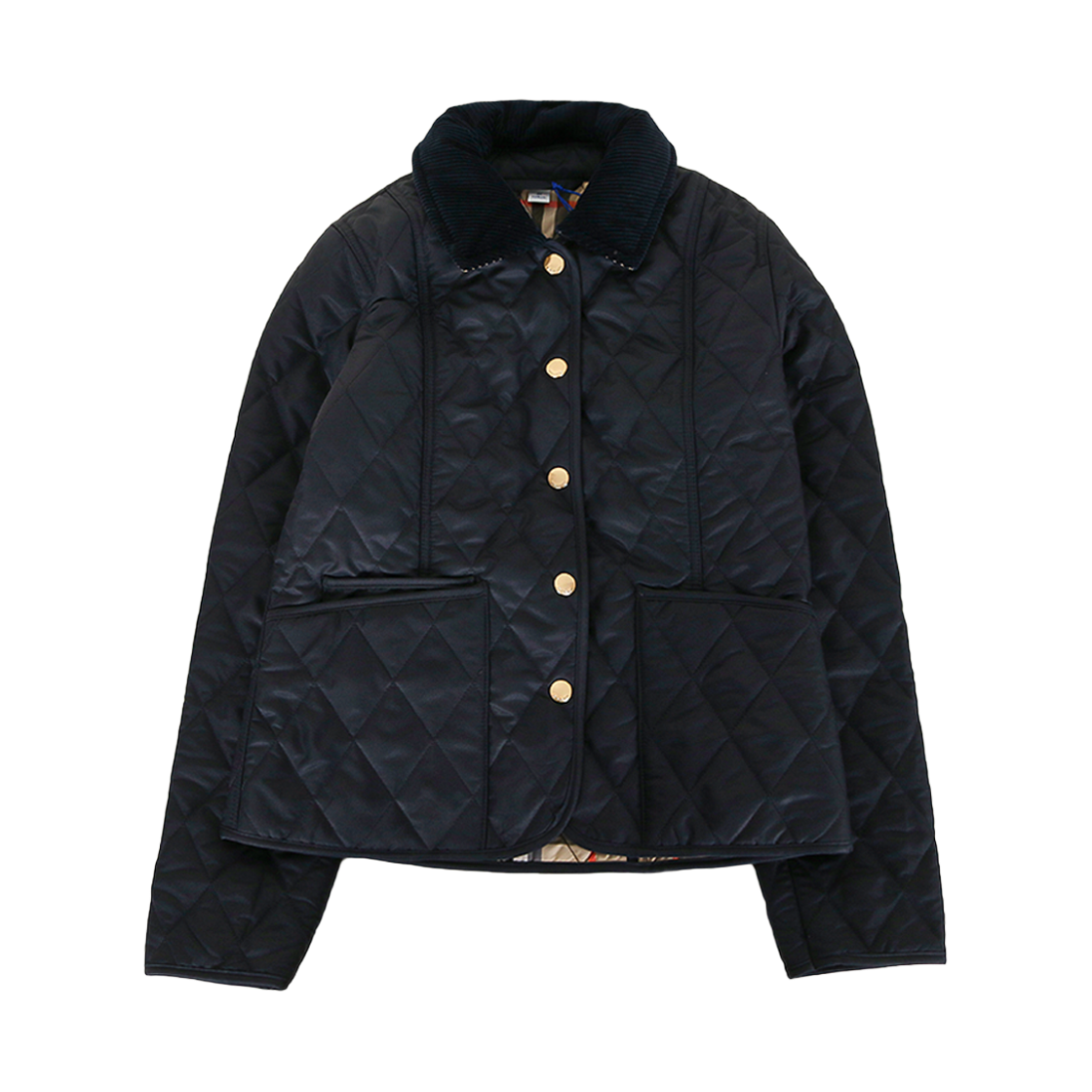 8117612 A1222 6-10Y [20% 쿠폰] (Kids) Burberry Quilted Barn Jacket Navy