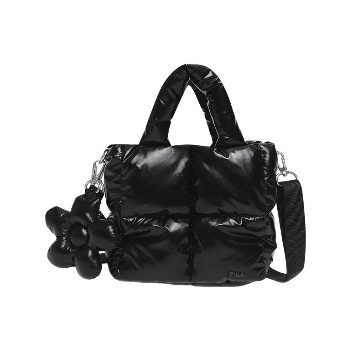1100FS264BC01F003014 [5% 적립] FILA Puffer Mini Tote Bag Black