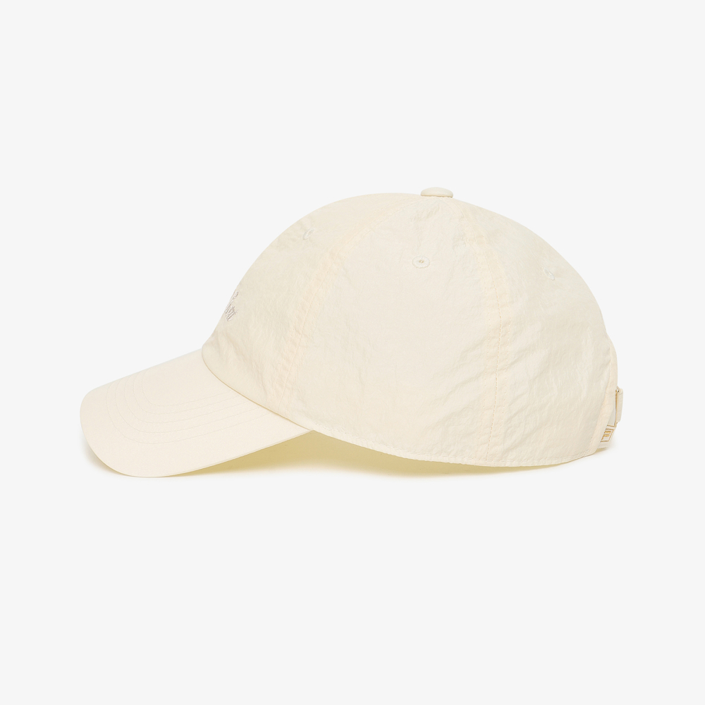 [5% 적립] 휠라 우먼스 컬시브 볼캡 아이보리([5% 적립] FILA Women Cursive Ball Cap Ivory) - 4