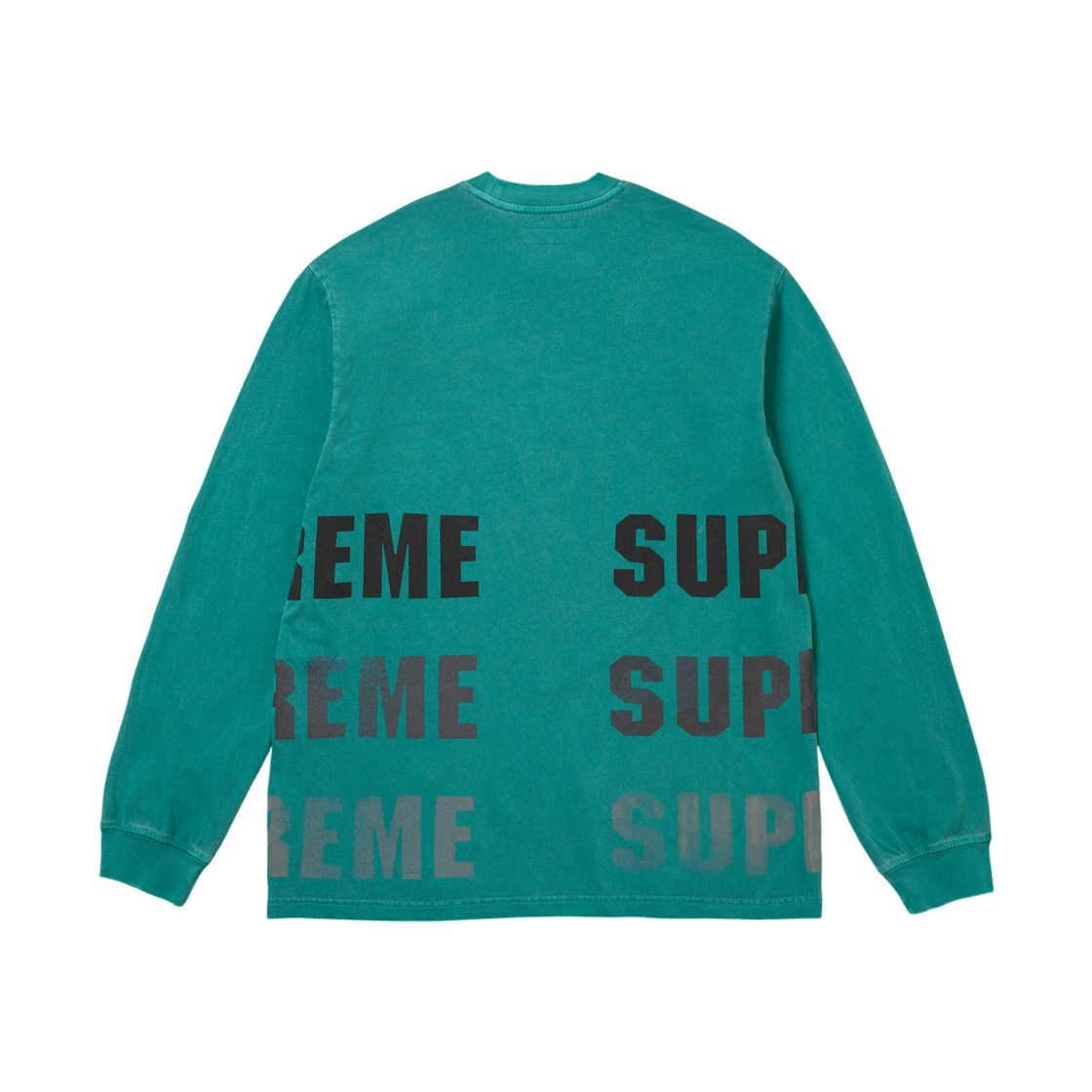슈프림 리플렉티브 롱슬리브 탑 틸 - 26FW(Supreme Reflective L/S Top Teal - 26FW) - 3