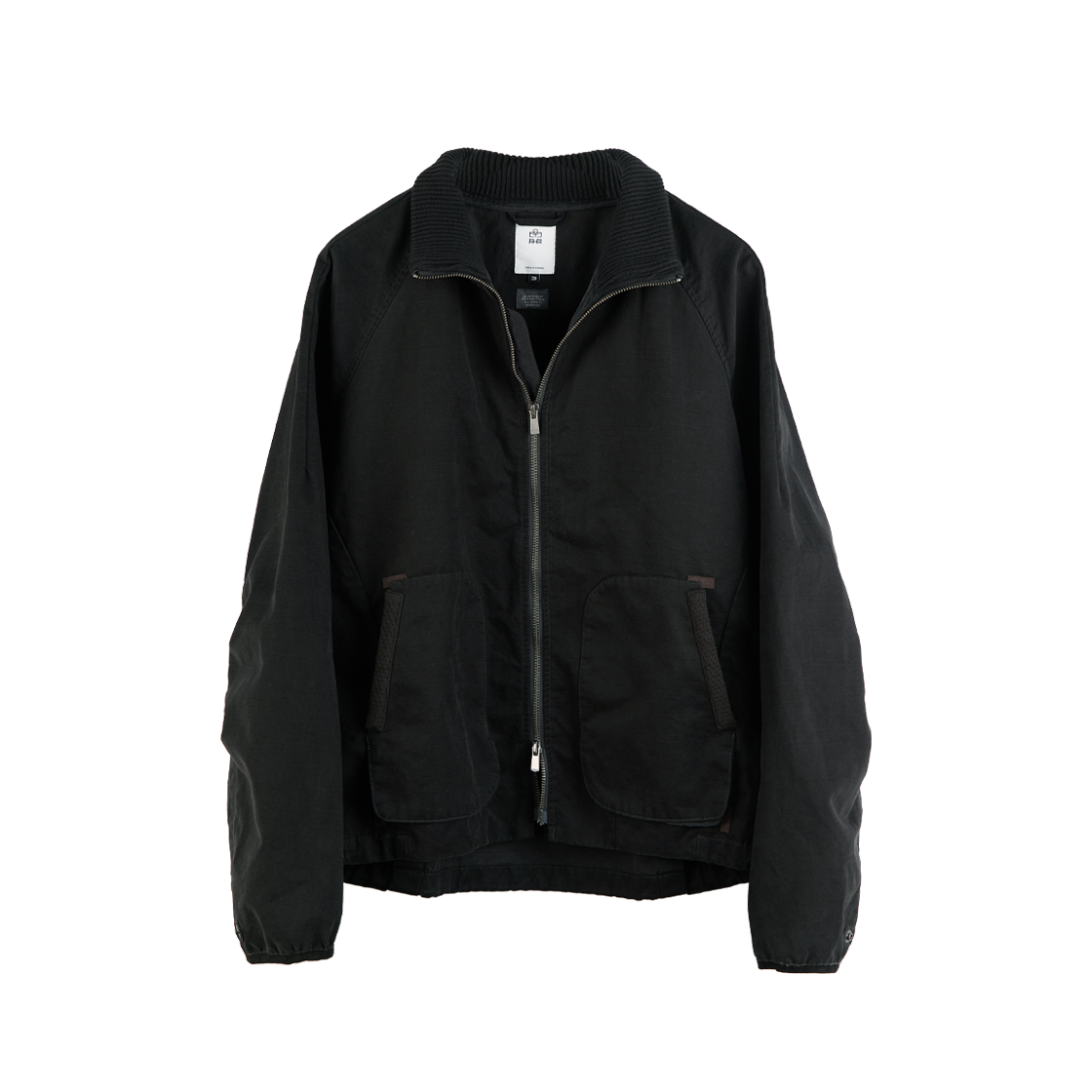 폴리테루 립 자켓 블랙(Polyteru Rib Jacket Black) - 2