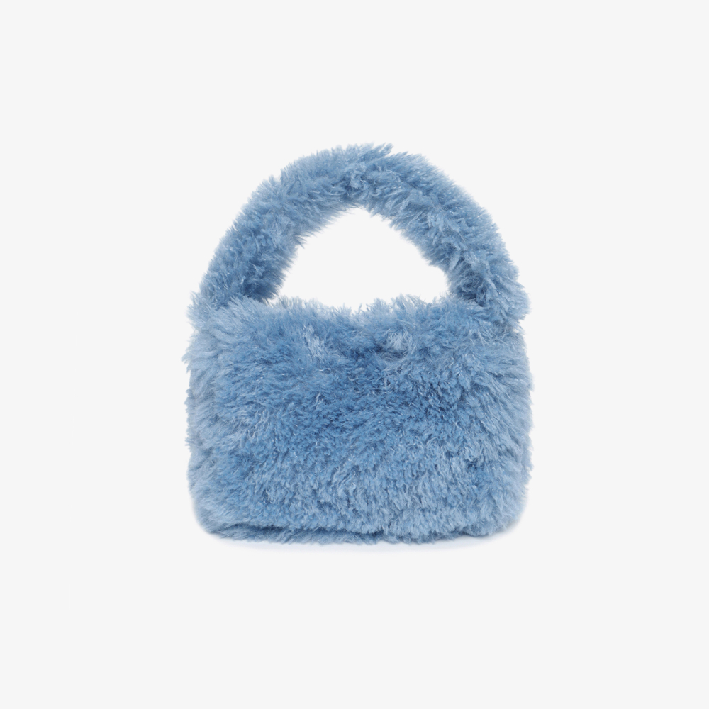 [5% 적립] 휠라 헤어리 퍼 버킷백 라이트블루([5% 적립] FILA Hairy Fur Bucket Bag Light Blue) - 2
