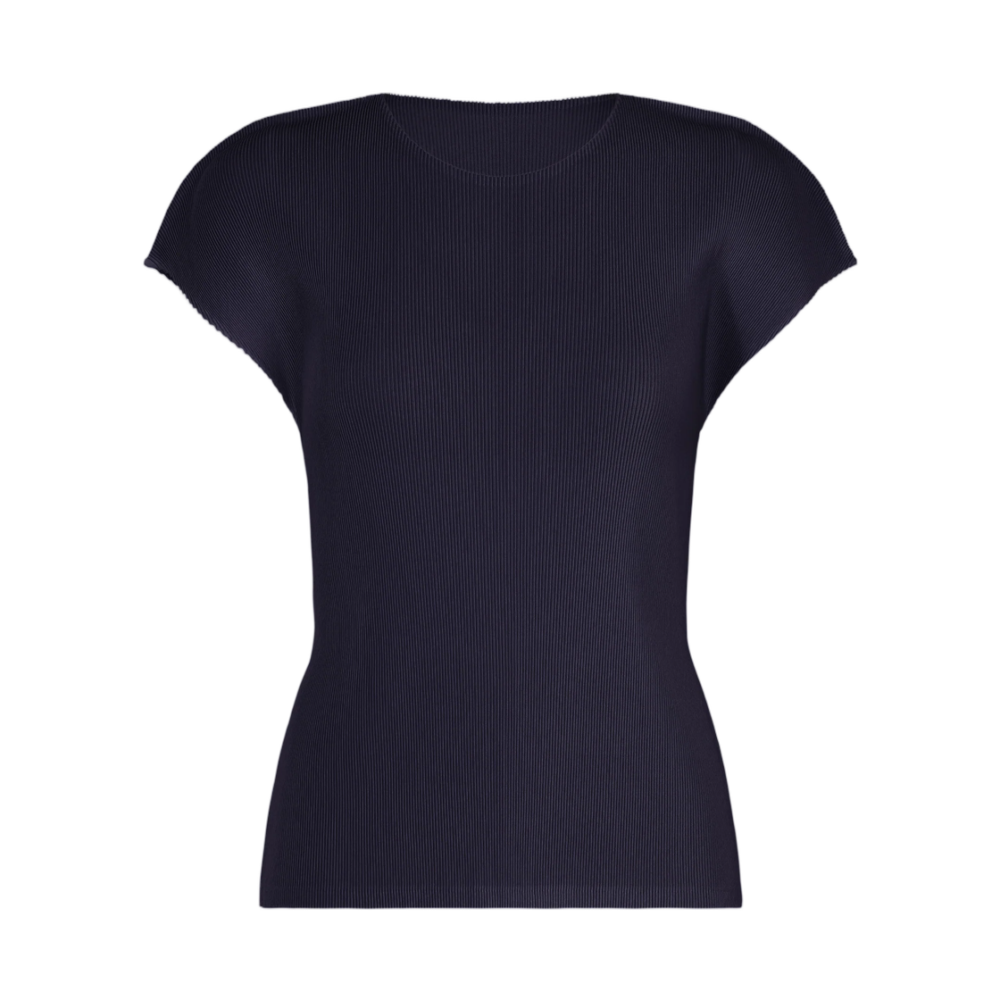 PP63-FK303-75 (W) Pleats Please Issey Miyake Mist September Top Navy