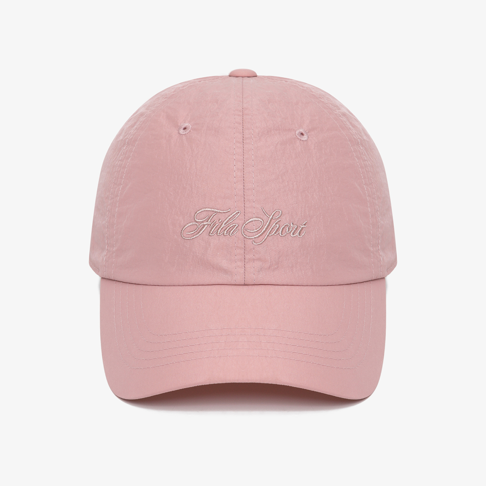 [5% 적립] 휠라 우먼스 컬시브 볼캡 라이트핑크([5% 적립] FILA Women Cursive Ball Cap Light Pink) - 3
