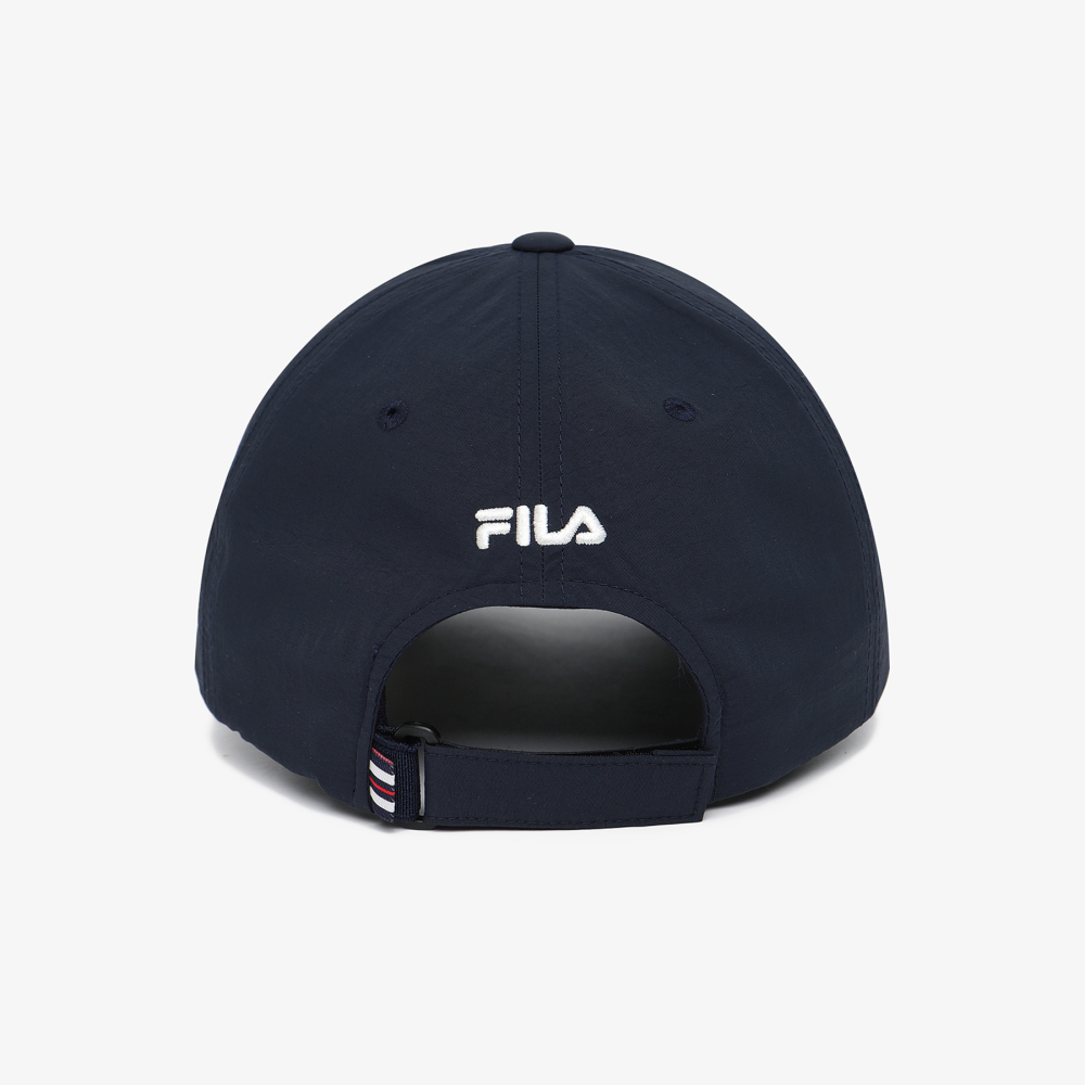 [5% 적립] 휠라 F박스 우븐 볼캡 다크네이비([5% 적립] FILA F Box Woven Ball Cap Dark Navy) - 5