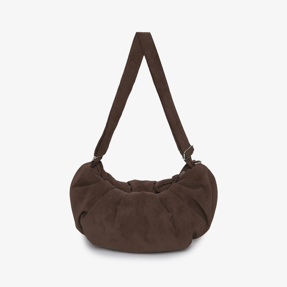 [5% 적립] 휠라 푸퍼 소금빵백 (빵 키링 set) 다크브라운([5% 적립] FILA Puffer Salt Bread Bag (Keyring Set) Dark Brown) - 2