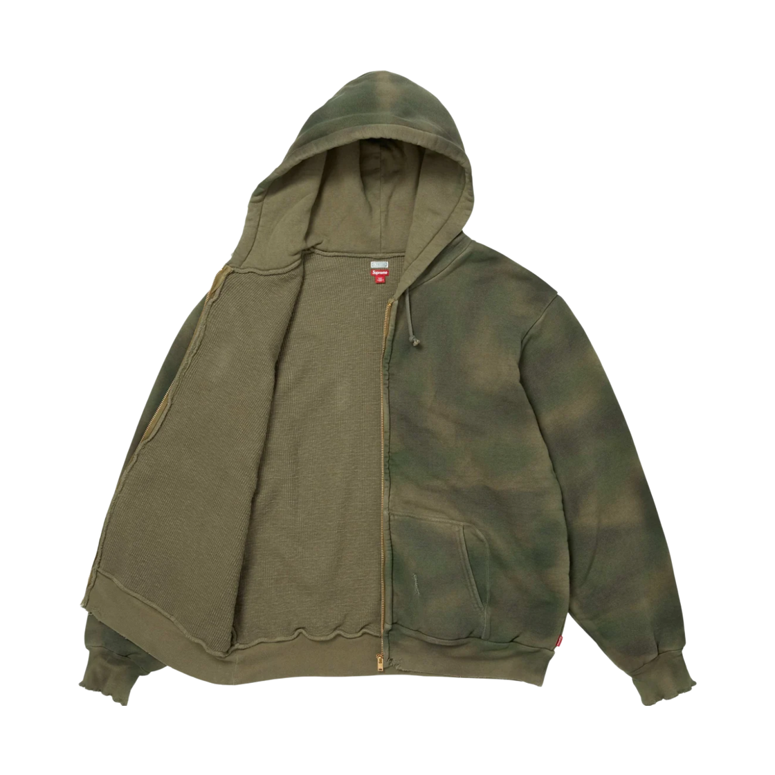 슈프림 x 아프레쎄 빈티지 집업 후드 스웨트셔츠 카모 - 26FW(Supreme x A.Presse Vintage Zip Up Hooded Sweatshirt Camo - 26FW) - 2