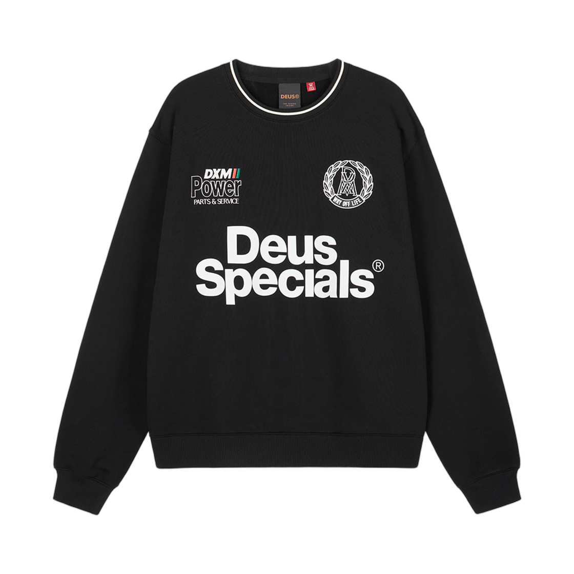 - Deus Ex Machina Raceway Sweatshirt Black
