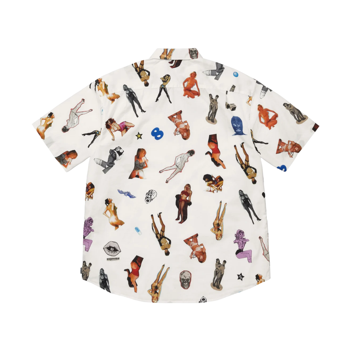 슈프림 걸스 콜라주 숏슬리브 셔츠 화이트 - 26FW(Supreme Girls Collage S/S Shirt White - 26FW) - 2