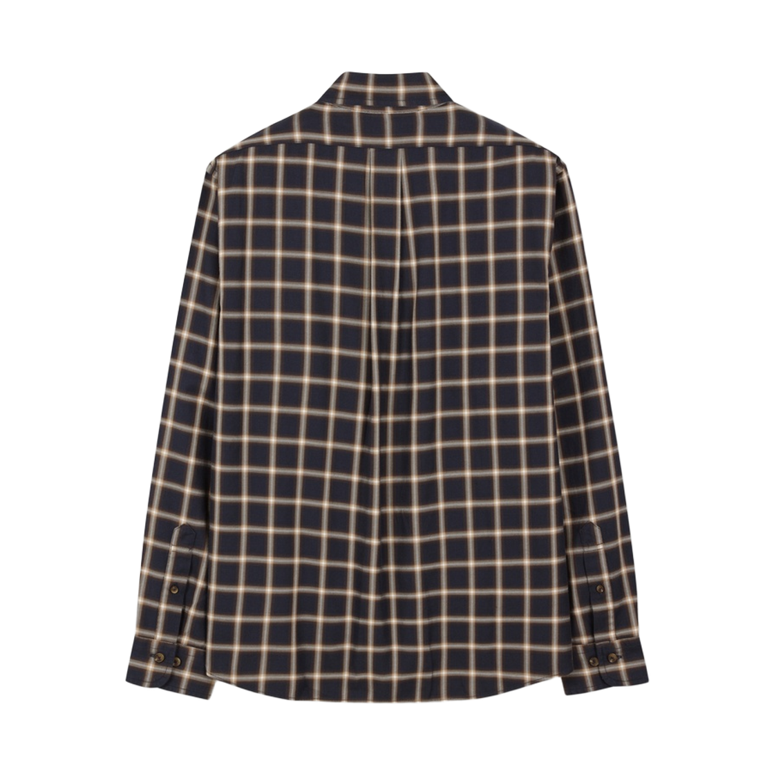 브룩스브라더스 프라이데이 트윌 체크 패턴 워크 셔츠 네이비(BrooksBrothers Friday Twill Check Pattern Work Shirt Navy) - 2