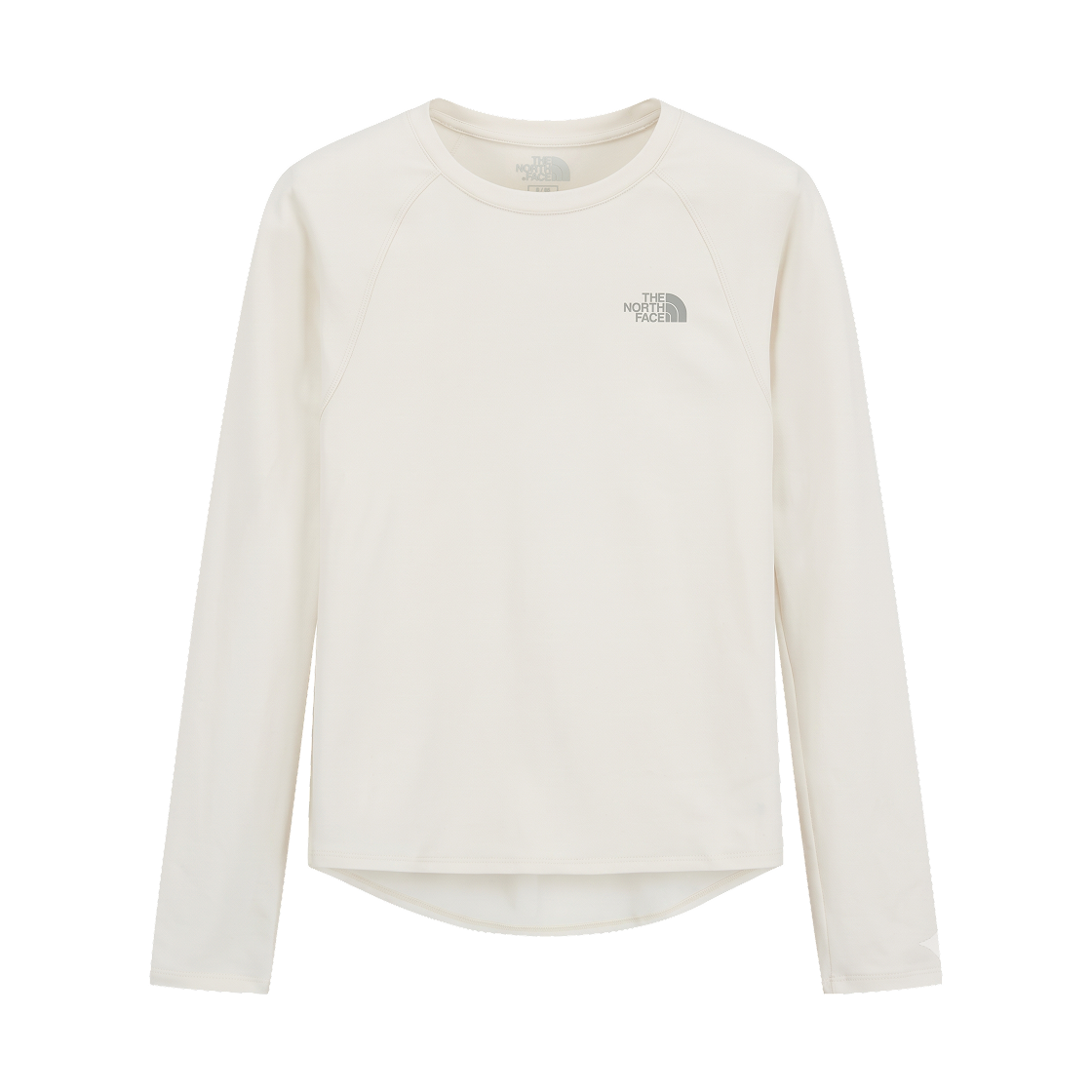 NT7TS80K (W) The North Face White Label Easyday L/S R/T-Shirt Ivory - 26FW