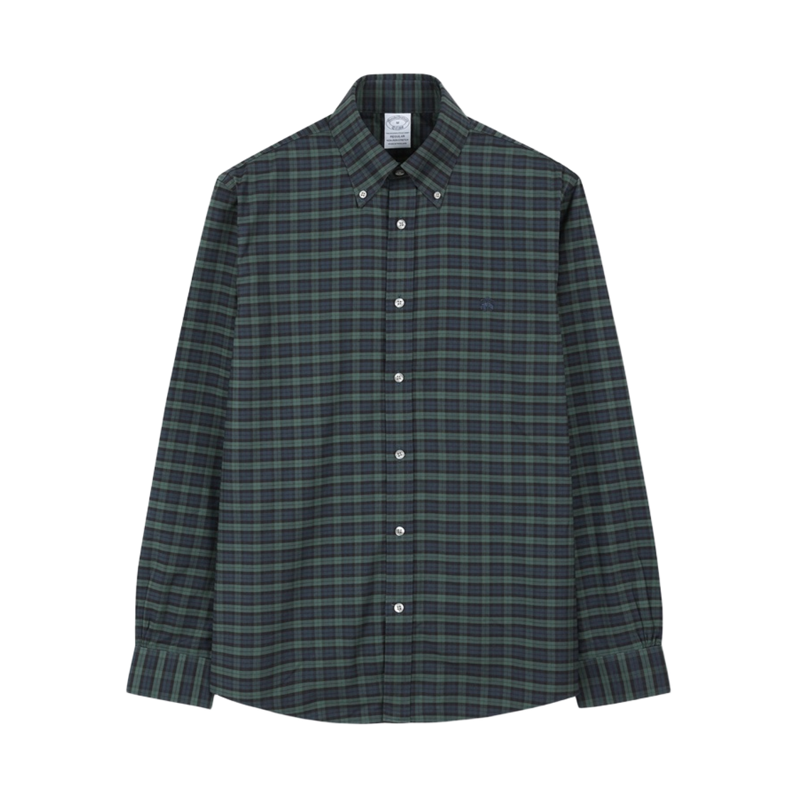BBTHMMG306-ZMT BrooksBrothers Non-Iron Oxford Check Pattern Shirt Multi