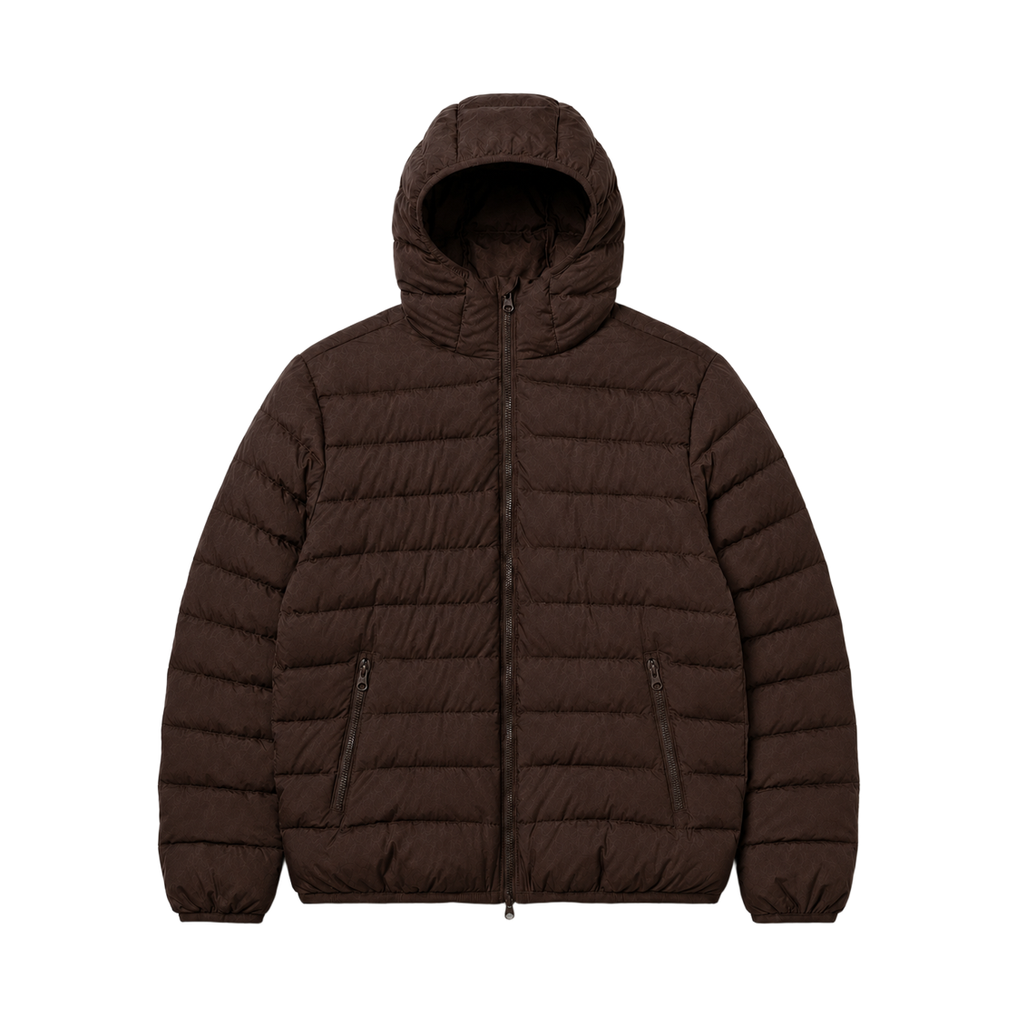 지크립 에센셜 2way 라이트 후드 패딩 점퍼 브라운(GCLIP Essential 2-Way Light Hooded Padded Jumper Brown)
