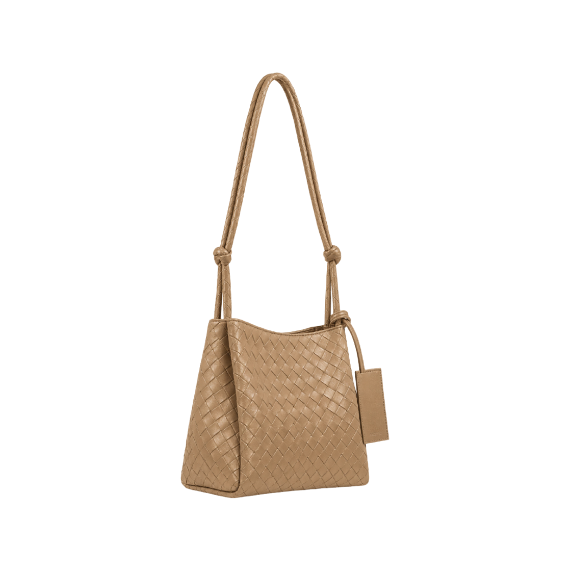 아노에틱 위빙 메쉬 숄더 백 카멜(Anoetic Weaving Mesh Shoulder Bag Camel) - 2