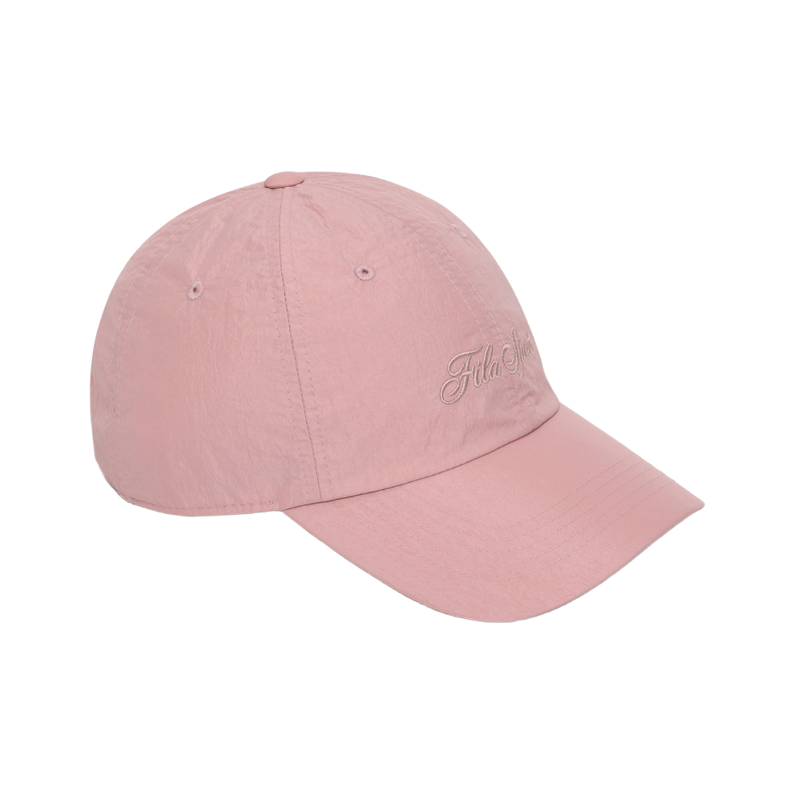 [5% 적립] 휠라 우먼스 컬시브 볼캡 라이트핑크([5% 적립] FILA Women Cursive Ball Cap Light Pink)