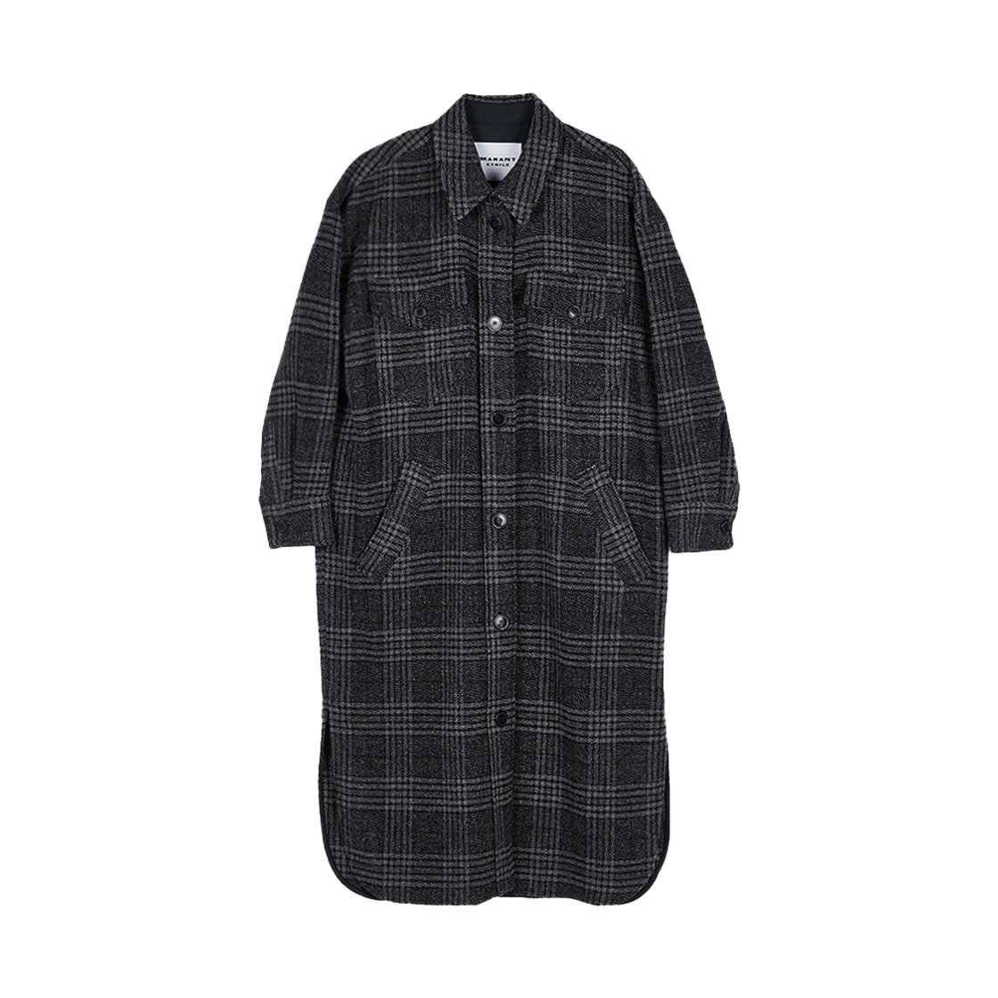 MA0437FA C3D02E 02GY [20% 쿠폰] (W) Isabel Marant Gislene Virgin Wool Coat Grey - 25FW