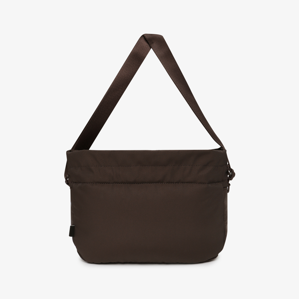 [5% 적립] 휠라 나일론 셔링 에센셜 크로스백 다크브라운([5% 적립] FILA Nylon Shirring Essential Cross Bag Dark Brown) - 3