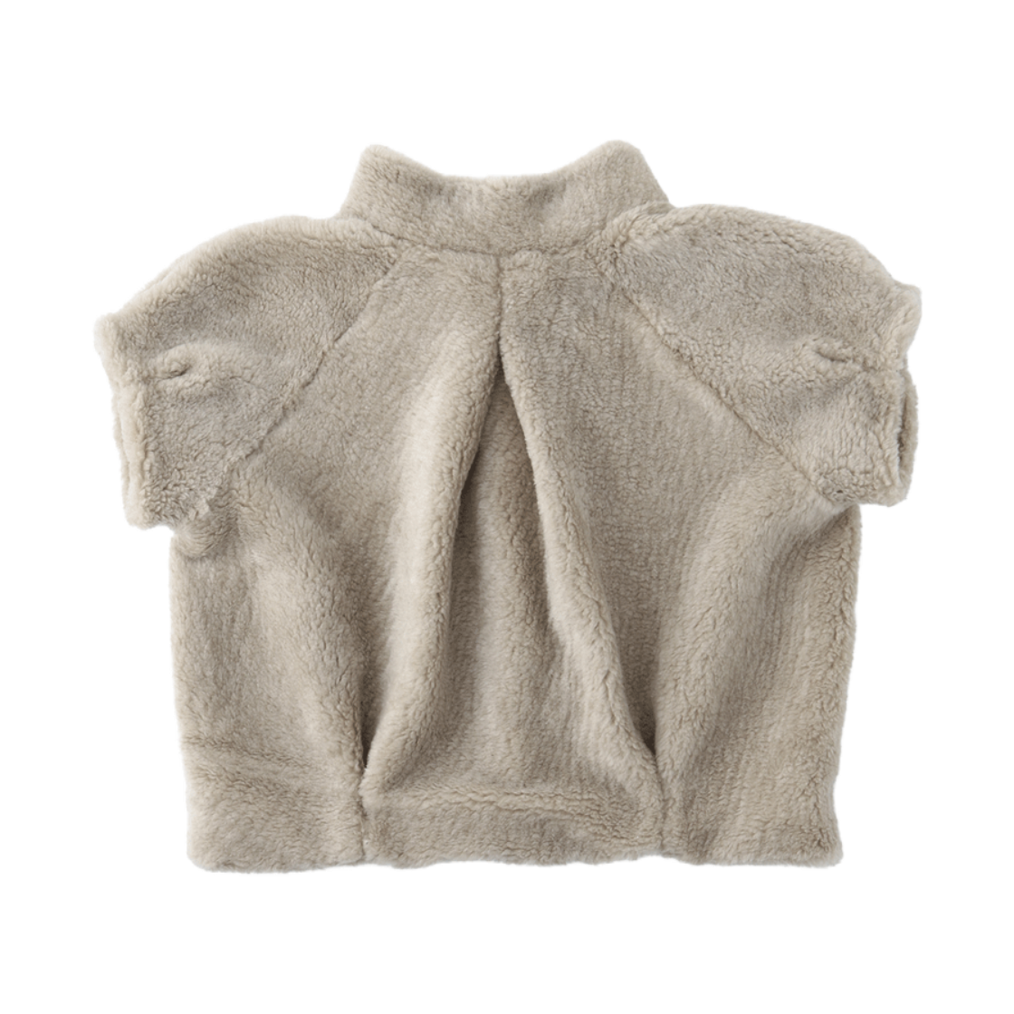 울리카 상투스 퍼프 슬리브 퍼 자켓 베이지 - 26FW(Ulika Sanctus Puff Sleeve Fur Jacket Beige - 26FW) - 2
