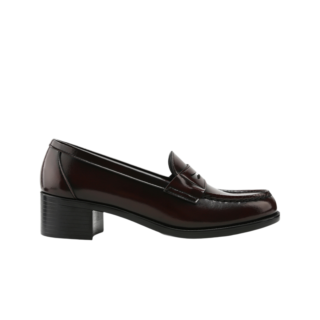 하루타 HS-4603 자메이카 여성 힐업 페니 로퍼(Haruta HS-4603 Jamaica Women's Heeled Penny Loafers)