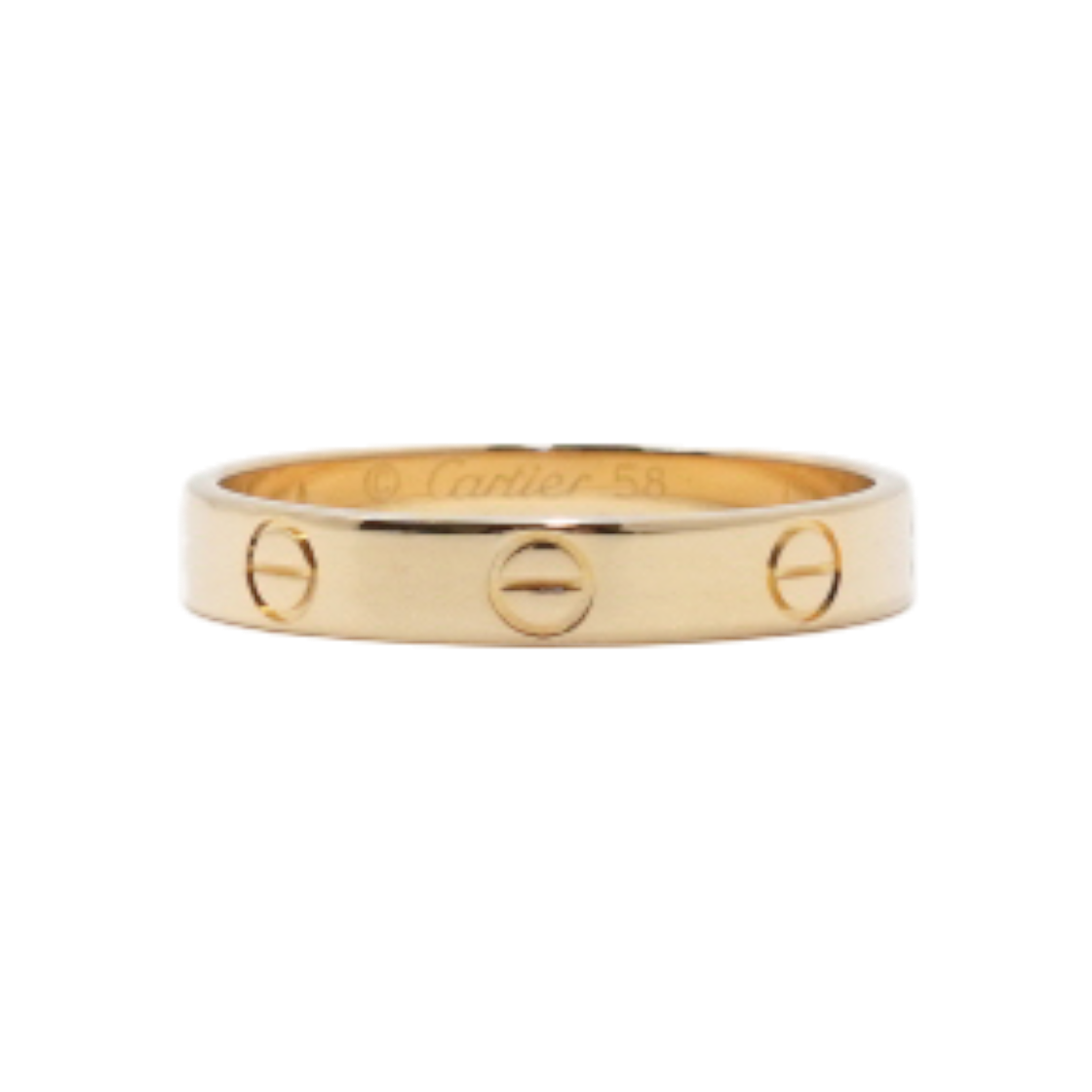 ITPICBA6W8PW Cartier 18K Yellow Gold Love Ring