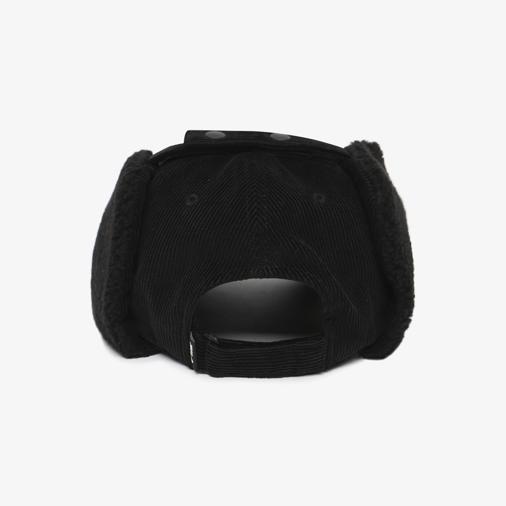 [5% 적립] 휠라 코듀로이 이어머프캡 블랙([5% 적립] FILA Corduroy Earmuff Cap Black) - 4